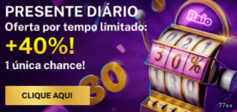 Ganhe prêmios incríveis na 77ee
